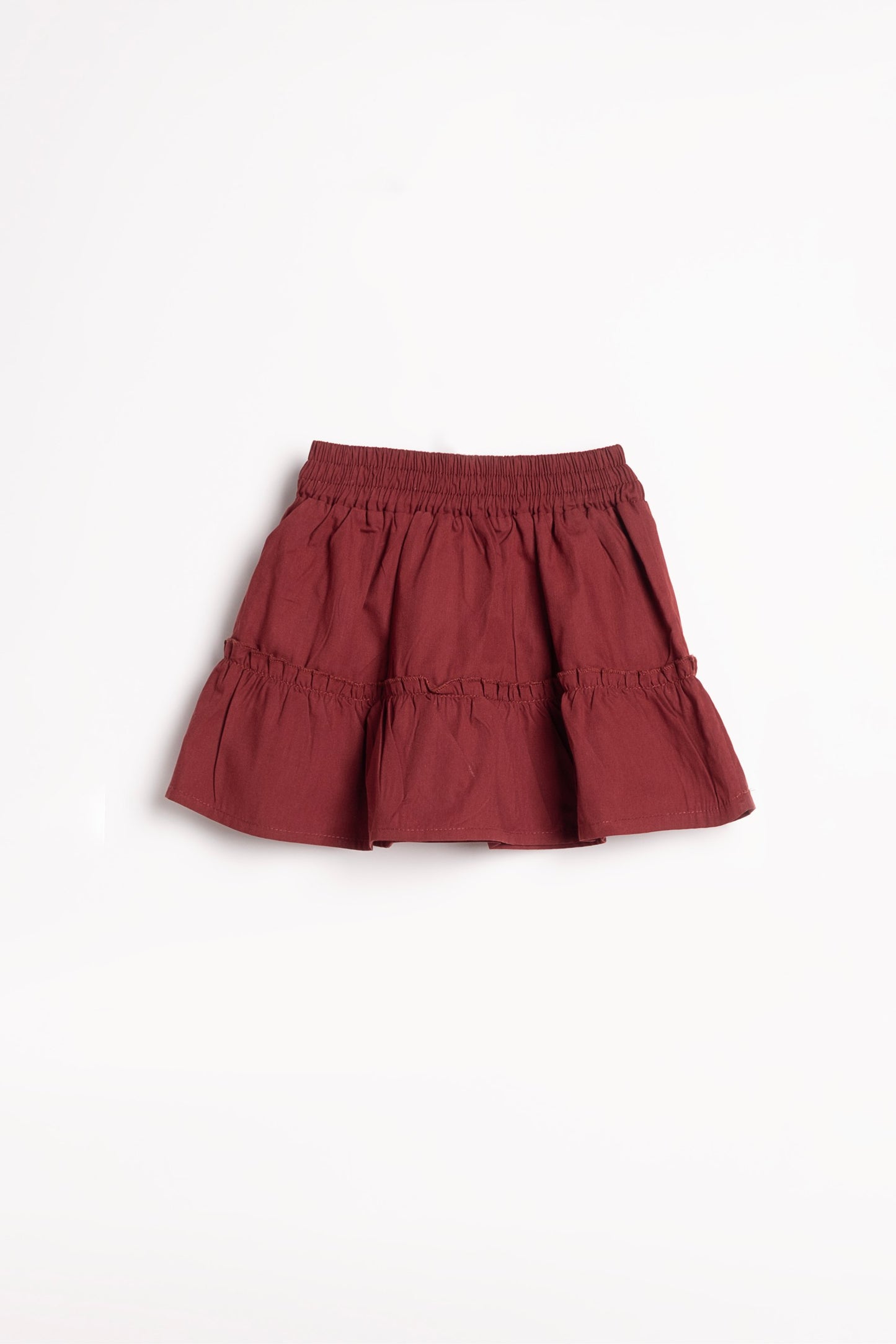 Cozy Cotton Ruffle Skirt