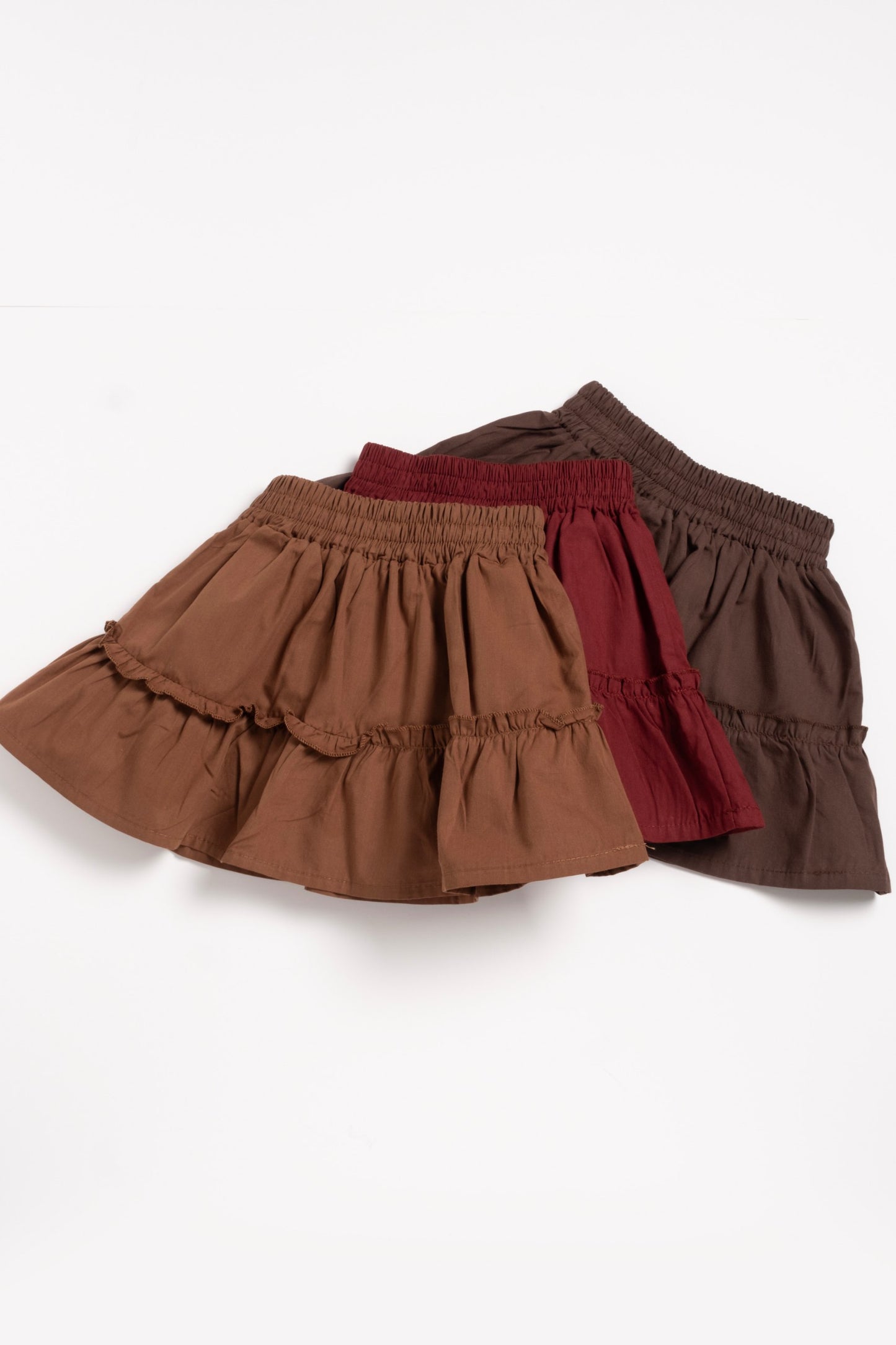 Cozy Cotton Ruffle Skirt