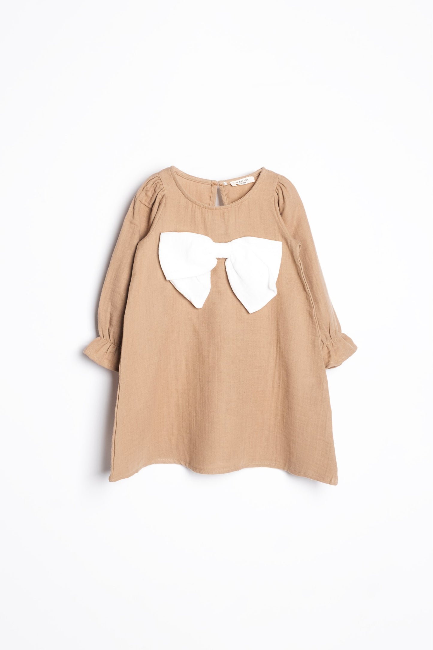 Little Bow Muslin Dress
