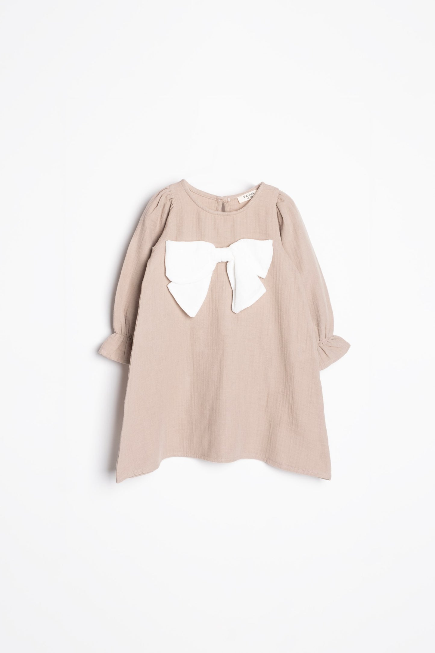 Little Bow Muslin Dress