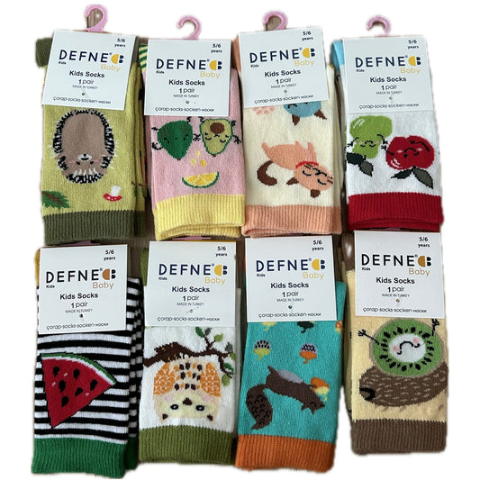 Fruit & Forest Friends Kids Socks