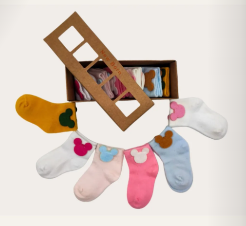 Bear Hugs: Newborn Socks Gift Box