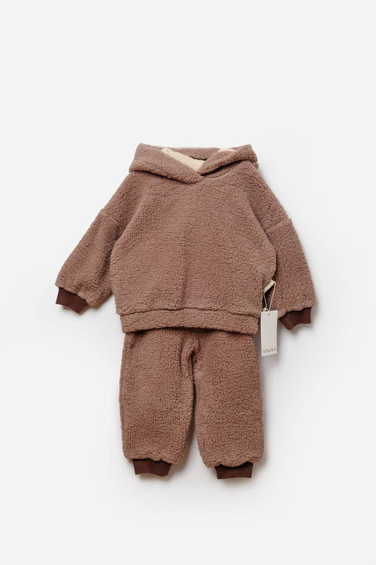 Teddy hoodie and trousers