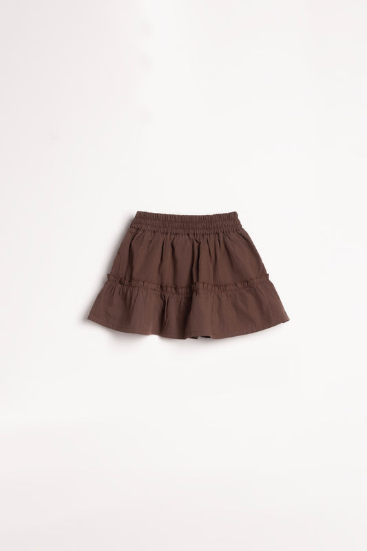 Cozy Cotton Ruffle Skirt
