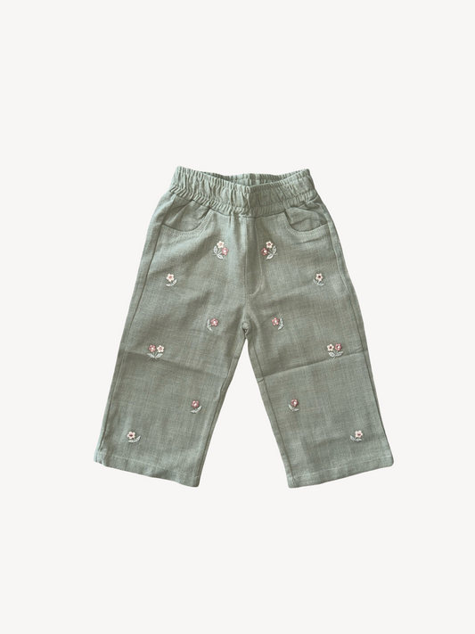 Blossom Muslin Pants